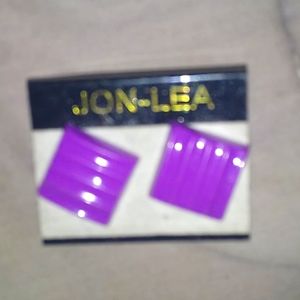 New JON-LEA woman's earrings